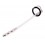 Tige d'urètre percée Catheter Ribbed 21cm - Diamètre 9mm