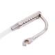 Tige d'urètre percée Catheter Ribbed 21cm - Diamètre 9mm 