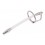 Tige percée Catheter 11cm - Diamètre 7mm