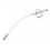 Tige percée Catheter 19cm - Diamètre 7mm