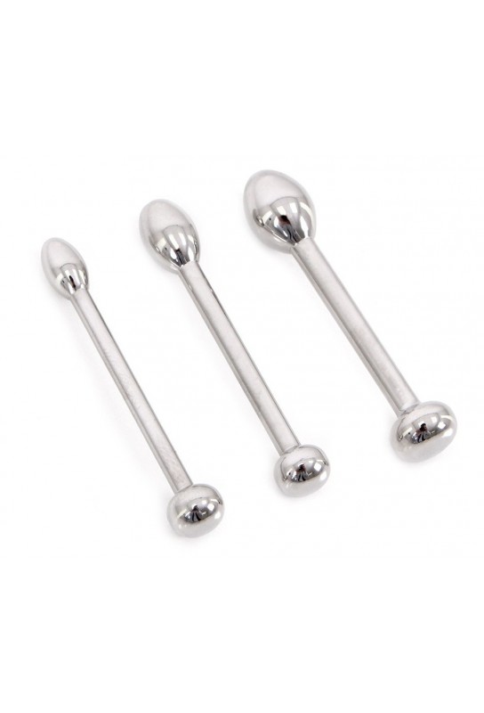 Kit de 3 plugs pour urètre 4.5cm | 6 à 10mm 