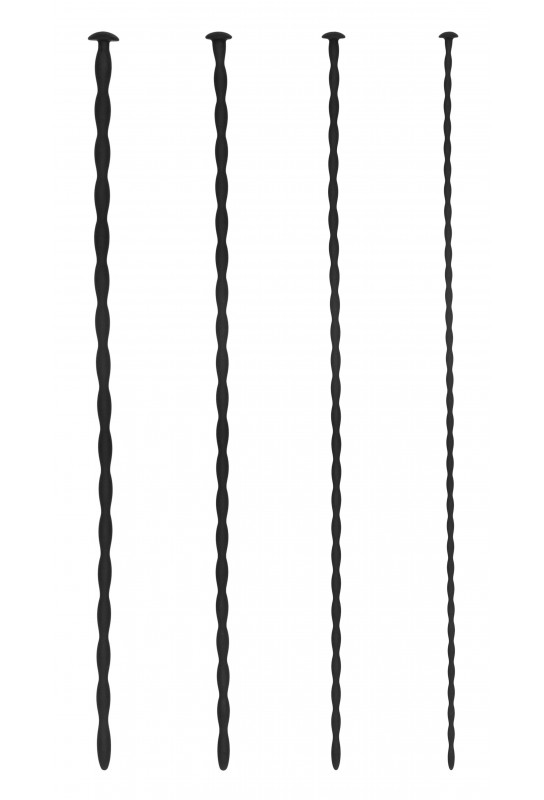 Pack de 4 tiges pour urètre Spiral Screw 30 cm - Diamètres de 3 à 6mm 