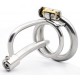 Cage de chasteté avec Tige Urètre 5cm - Diamètre 8mm 