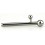 Plug percé pour urètre Albert Wand 6.5cm - Diamètre 8mm