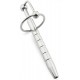 Plug Penis percé Pen Strie 12cm - Diamètre 10mm 