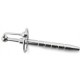 Plug Penis percé Pen Strie 12cm - Diamètre 10mm 