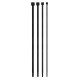 Pack de 4 tiges pour urètre Sounding Dilator 34cm - Diamètres de 3.5 à 7.5mm 
