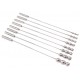 Lot de 8 tiges d'urètre Dilator Beads 28cm - Diamètre de 7 à 14mm 