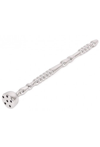 Tige à urètre percée Shower Head 13cm - Diamètre 7mm 
