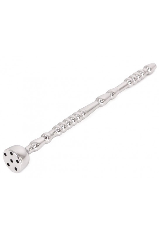 Tige à urètre percée Shower Head 13cm - Diamètre 7mm 
