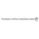 Tige à urètre percée Shower Head 13cm - Diamètre 7mm 