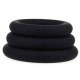 Set de 3 cockrings en silicone 
