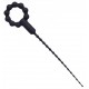 Tige d'urètre vibrante avec Anneau O-Ring 17.5cm - Diamètre 3 à 8mm 