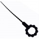 Tige d'urètre vibrante avec Anneau O-Ring 17.5cm - Diamètre 3 à 8mm 