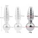 Plug pénis percé Screw L 2.5cm - Diamètre 10mm 