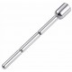 Bijou d'urètre Thin Diamond 6cm - Diamètre 4mm Bleu 