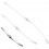 Double Tige d'urètre flexible Flexi Duo 15cm - Diamètre 8mm