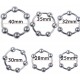 Anneau de gland 6 Balls Ring 