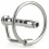 Plug d'urètre percé Cum Eject 4cm - Diamètre 7mm