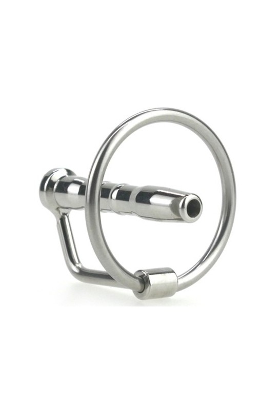Plug d'urètre percé Cum Eject 4cm - Diamètre 7mm 