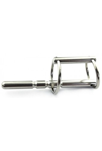 Plug Pénis Groovy 8cm - Diamètre 8mm 