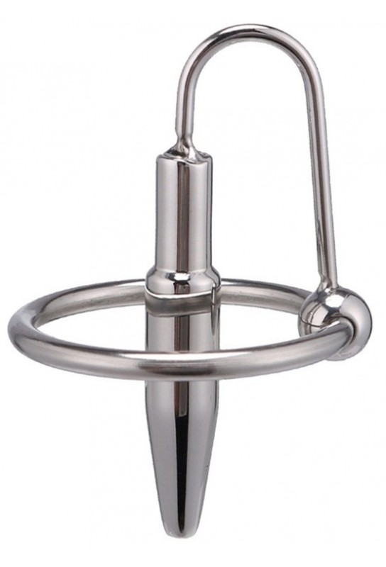 Sperm Stopper plug Stop 6cm - Diamètre 8mm 