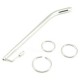 Tige d'urètre percée Benty L 19cm - Diamètre 7.5mm 