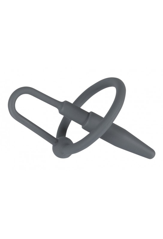 Plug Penis Silicone avec Anneau 5.5cm - Diamètre 8mm 
