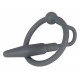Plug Penis Silicone avec Anneau 5.5cm - Diamètre 8mm 