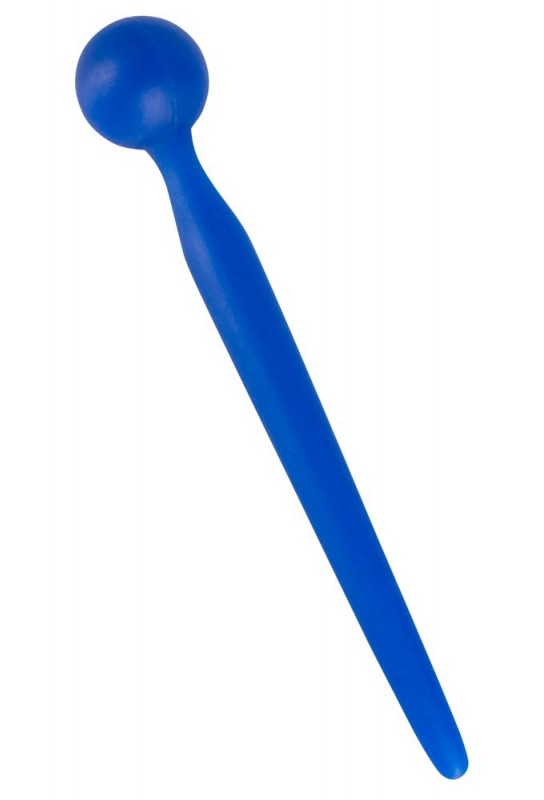 Plug Penis Stop Sperm 8cm - Diamètre 4-8mm Bleu 