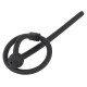 Plug d'urètre percé Ring Play 10.5cm - Diamètre 6mm 