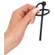 Plug d'urètre percé Ring Play 10.5cm - Diamètre 6mm 