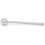 Plug d'urètre percé Long Ball 10cm