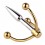 Plug d'urètre Tri Balls 4.5cm - Diamètre 8mm