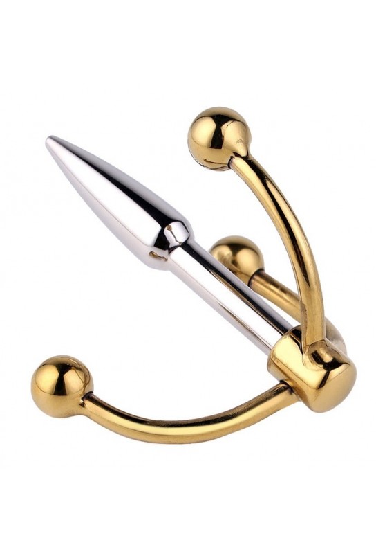 Plug d'urètre Tri Balls 4.5cm - Diamètre 8mm 