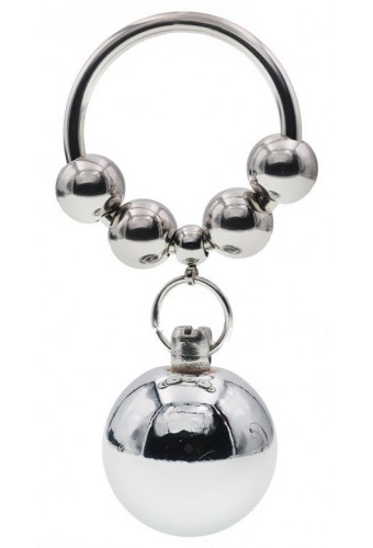 Anneau en métal avec 1 boule Weight Hanger 90g 