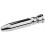 Plug percé Rocket S 6.5cm - Diamètre 10mm