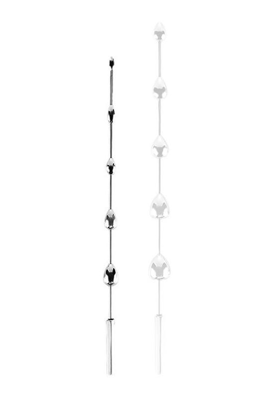 Tige d'urètre en métal Brano S 22 cm - Diamètre 6 à 14mm 