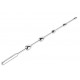 Tige d'urètre en métal Brano S 22 cm - Diamètre 6 à 14mm 
