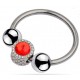 Anneau de gland Royring Bijou Rouge 
