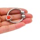 Anneau de gland Royring Bijou Rouge 