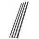 Lot de 4 Tiges d'urètre Advanced Dilator 30 cm - Diamètre 7 à 10mm 