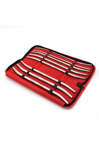 Kit de 8 Tiges d'urètre end Curve 14 cm - Diamètres 4 à 13mm 