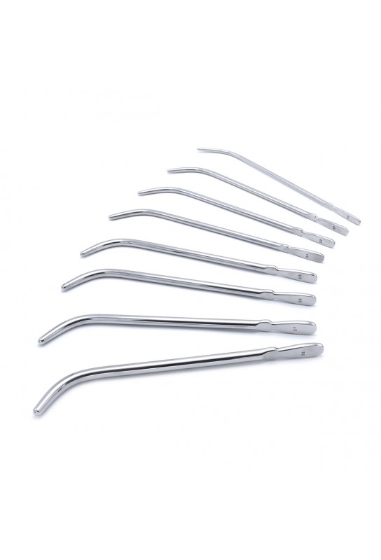 Kit de 8 Tiges d'urètre Van Buren 25 cm - Diamètres 6 à 11mm 
