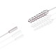 Tige en métal Lonkob L 23 cm - Diamètre 15mm 