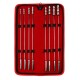 Pack 8 Tiges d'urètre Beadund 23 cm - Diamètre 7 à 14mm 