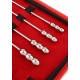 Pack 8 Tiges d'urètre Beadund 23 cm - Diamètre 7 à 14mm 