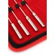 Pack 8 Tiges d'urètre Beadund 23 cm - Diamètre 7 à 14mm 