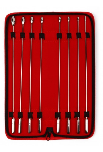 Pack 8 Tiges d'urètres Rosund Bud 26 cm - Diamètres 4 à 12mm 