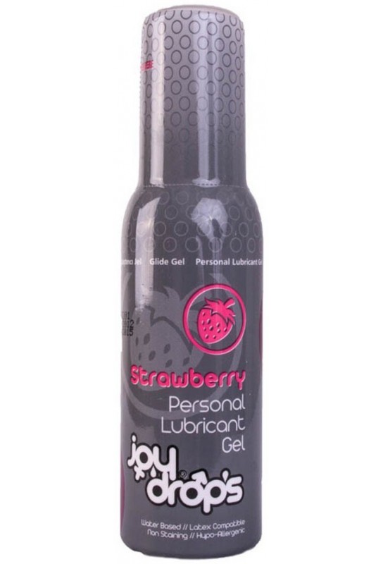 Lubrifiant Arôme Joy Drops 100mL Fraise 